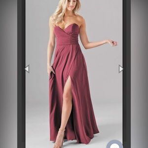 Kennedy Blue Poppy bridesmaid dress